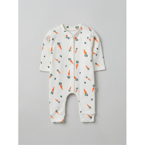 ZıbZıb 0-3-6 Ay Havuç Penye Tulum