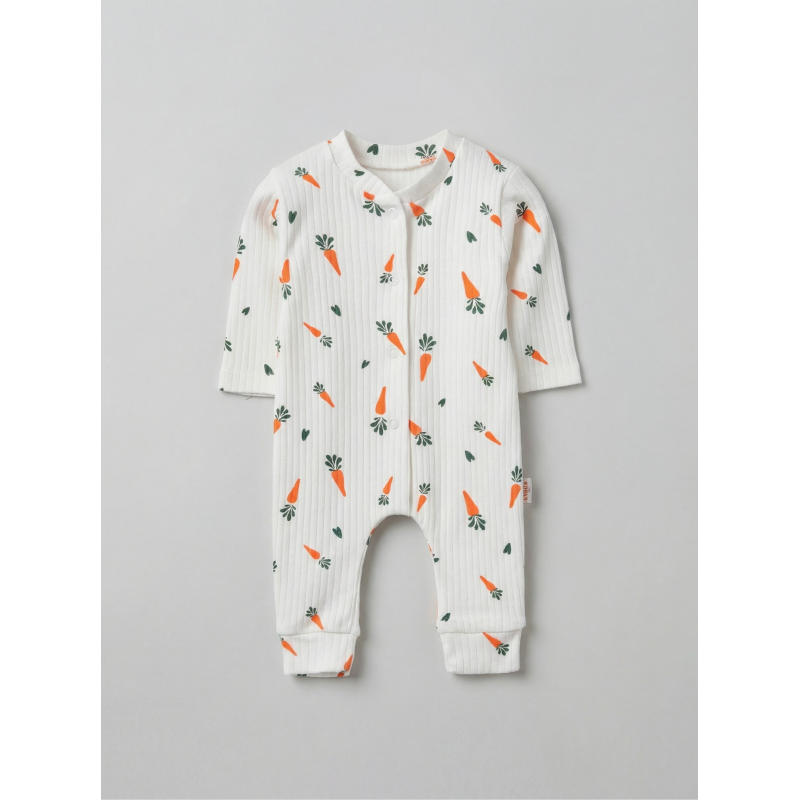 ZıbZıb 0-3-6 Ay Havuç Penye Tulum