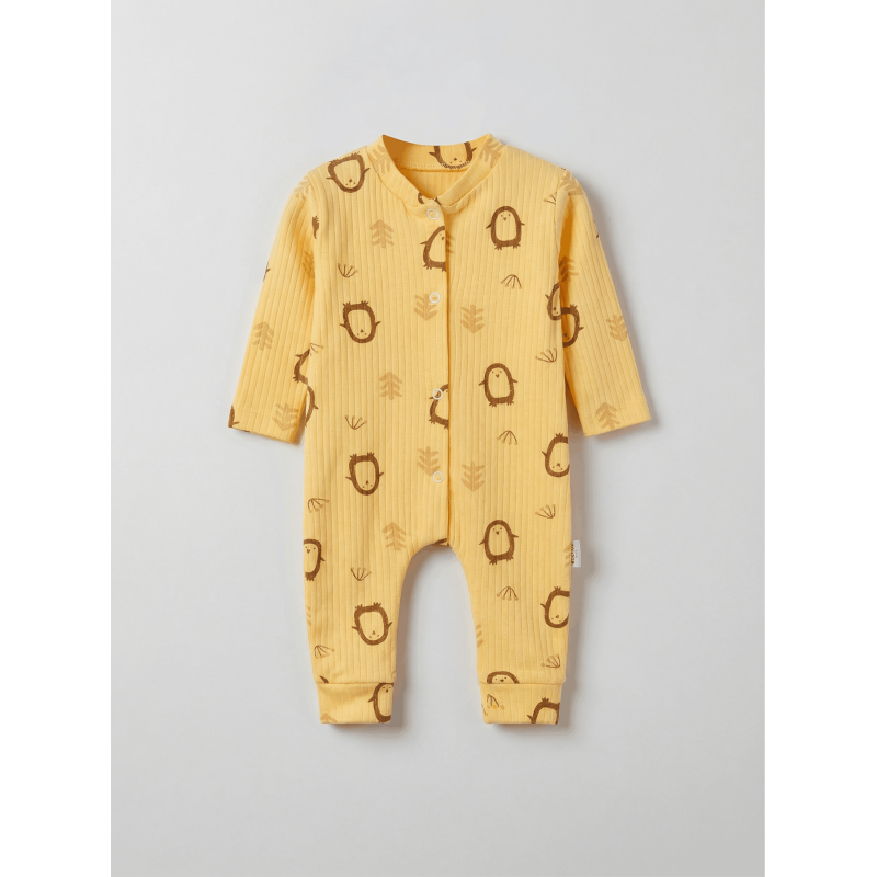 ZıbZıb 0-3-6 Ay Penguen Penye Tulum Somon